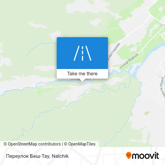 Переулок Беш-Тау map