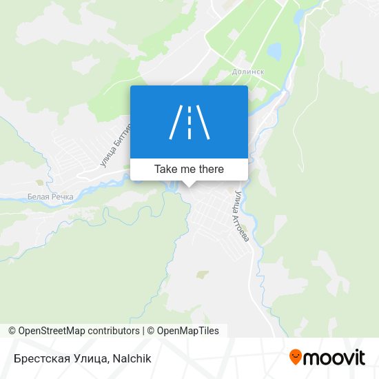 Брестская Улица map
