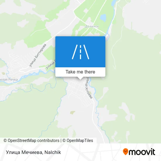 Улица Мечиева map