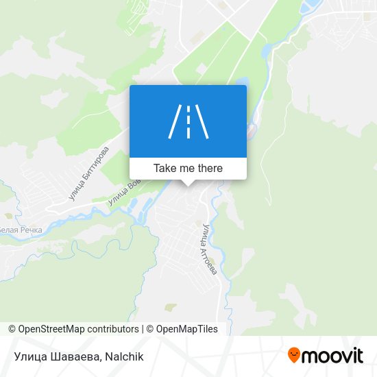 Улица Шаваева map
