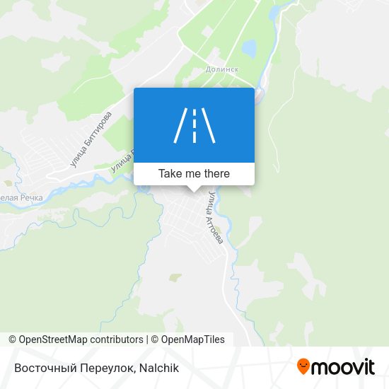 Восточный Переулок map