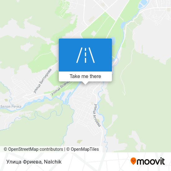 Улица Фриева map