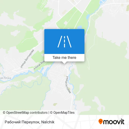 Рабочий Переулок map