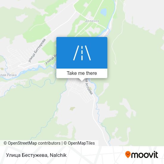 Улица Бестужева map