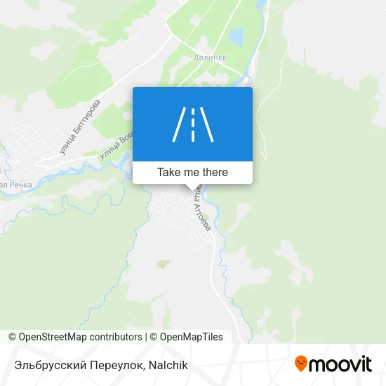 Эльбрусский Переулок map