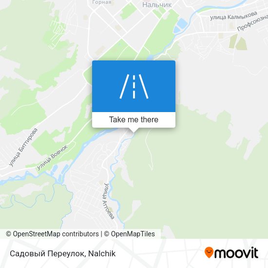 Садовый Переулок map