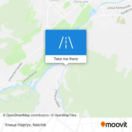 Улица Нартух map
