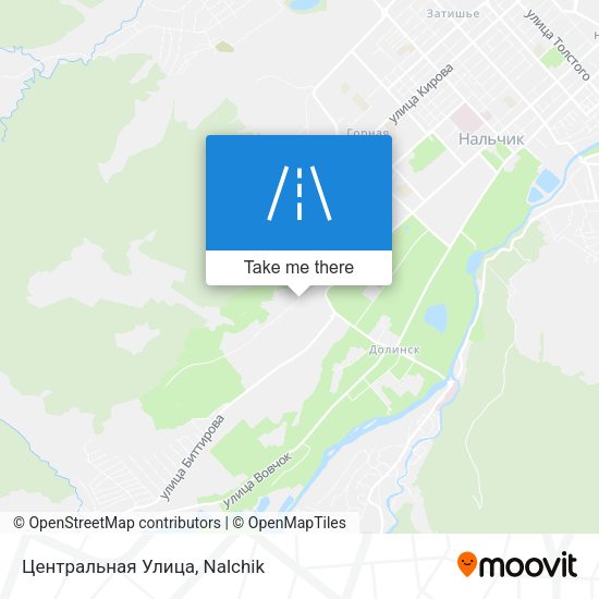 Центральная Улица map
