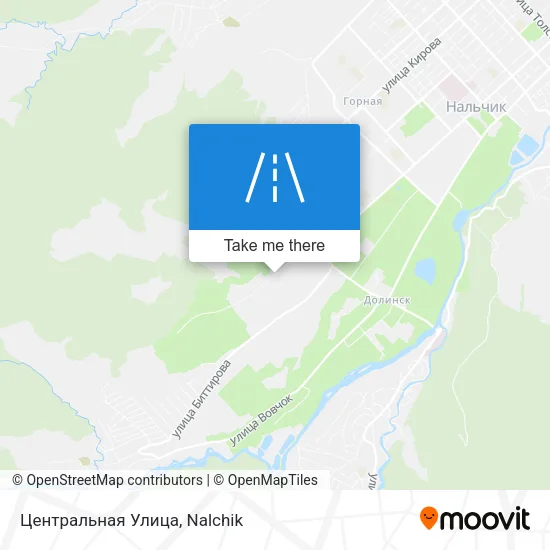 Центральная Улица map