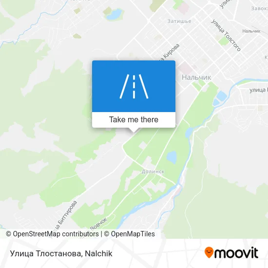 Улица Тлостанова map