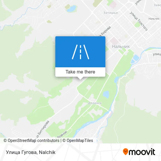 Улица Гугова map