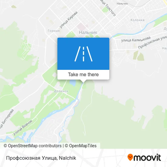 Профсоюзная Улица map