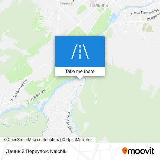 Дачный Переулок map