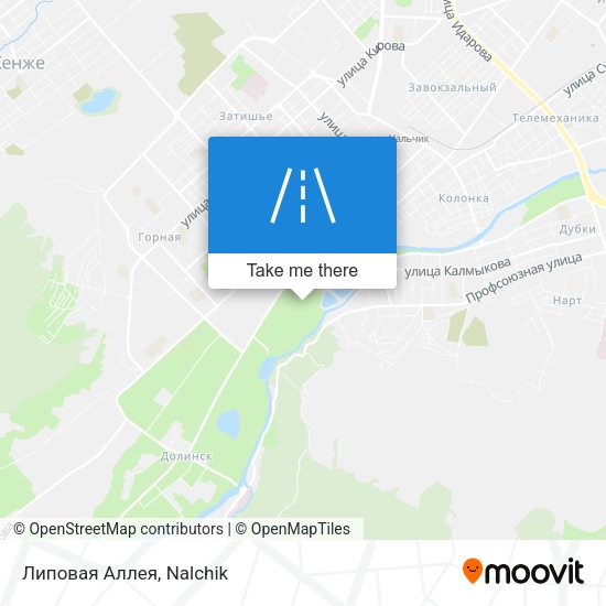 Липовая Аллея map