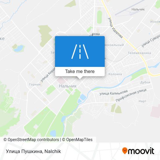 Улица Пушкина map