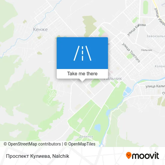Проспект Кулиева map