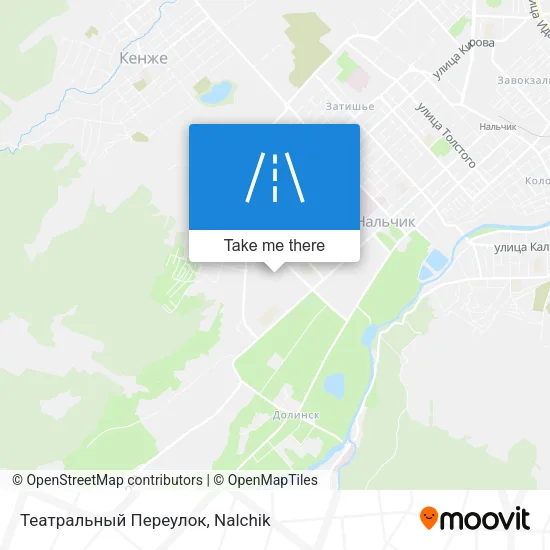 Театральный Переулок map