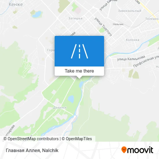 Главная Аллея map