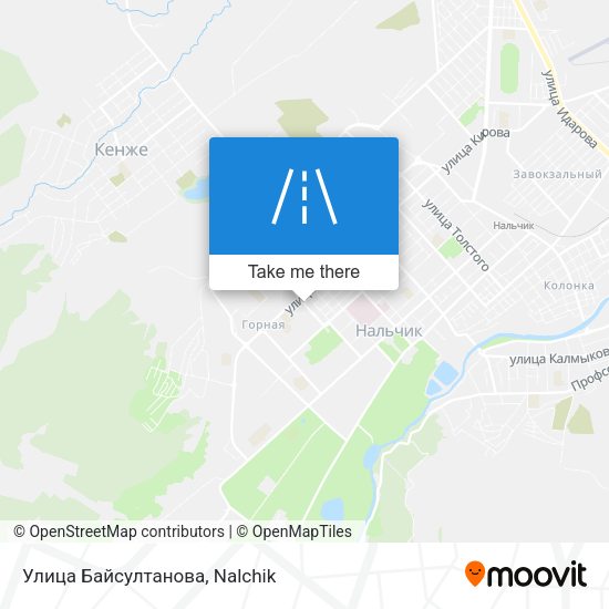 Улица Байсултанова map