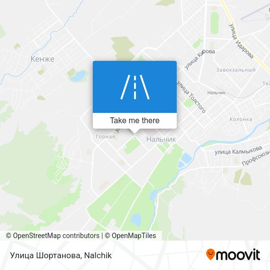 Улица Шортанова map