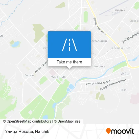 Улица Чехова map