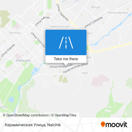 Керамическая Улица map