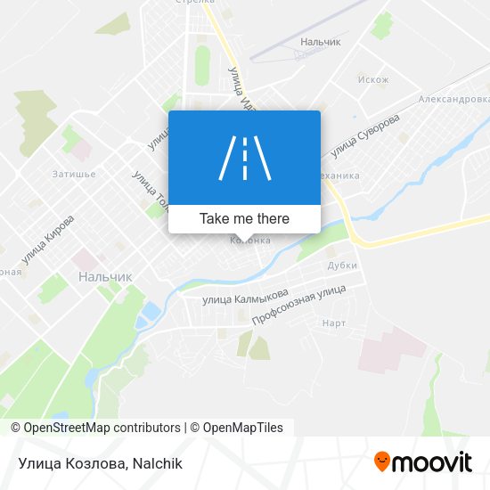Улица Козлова map