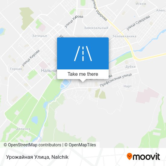 Урожайная Улица map