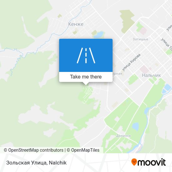 Зольская Улица map