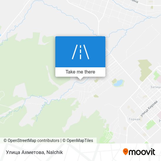 Улица Ахметова map