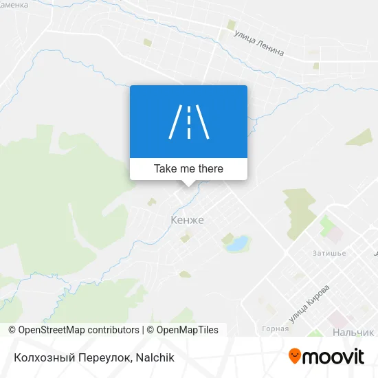 Колхозный Переулок map