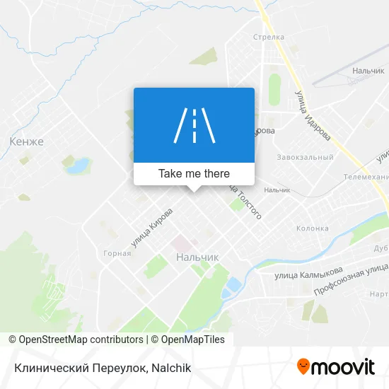 Клинический Переулок map