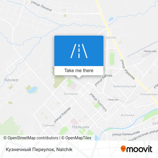 Кузнечный Переулок map