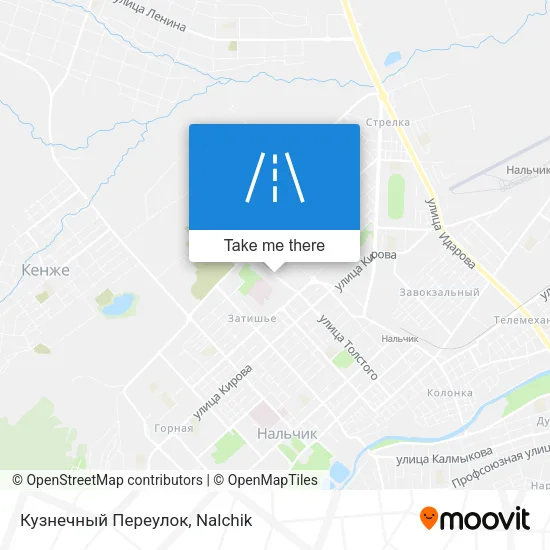 Кузнечный Переулок map