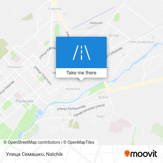 Улица Семашко map