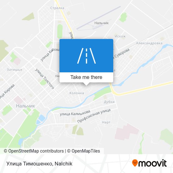 Улица Тимошенко map