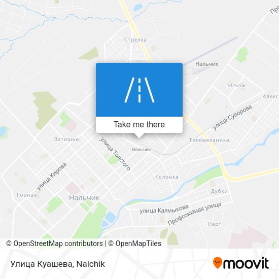 Улица Куашева map