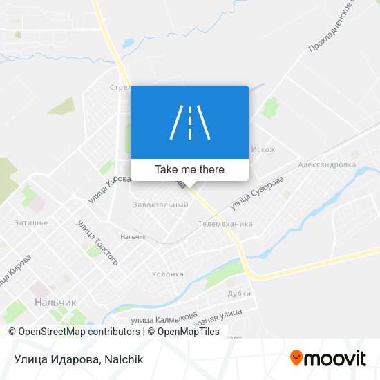 Улица Идарова map