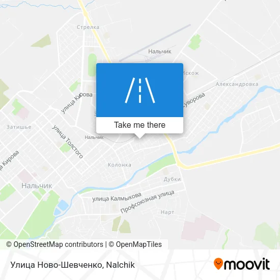 Улица Ново-Шевченко map
