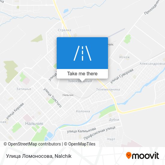 Улица Ломоносова map
