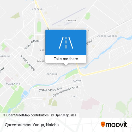 Дагестанская Улица map