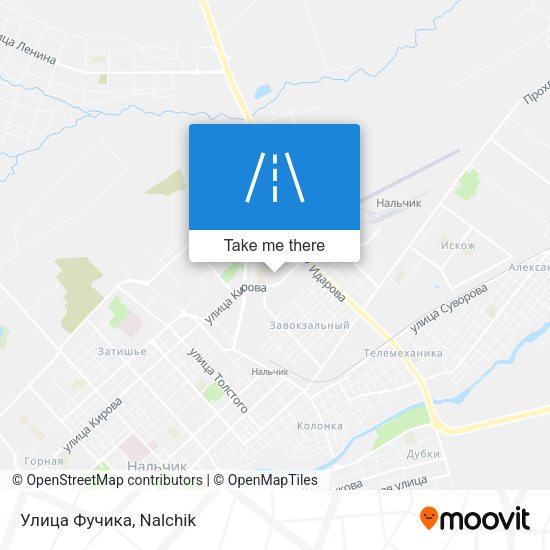 Улица Фучика map
