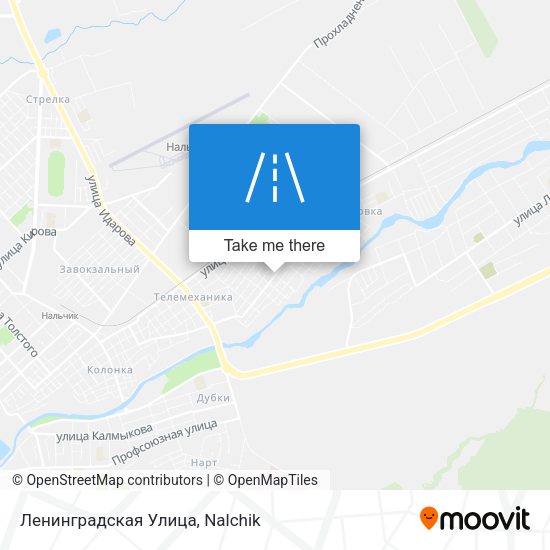 Ленинградская Улица map