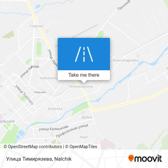 Улица Тимирязева map