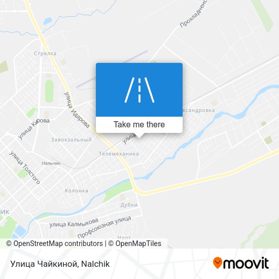 Улица Чайкиной map