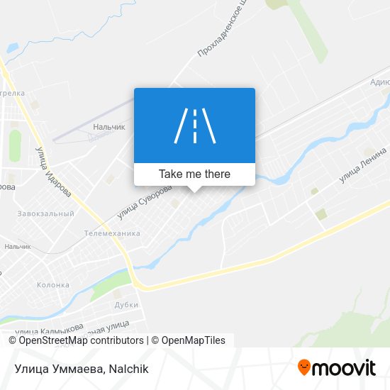 Улица Уммаева map
