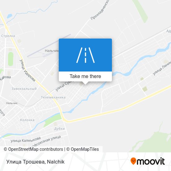 Улица Трошева map