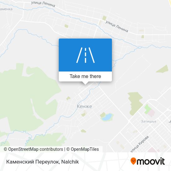 Каменский Переулок map