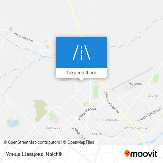 Улица Шевцова map