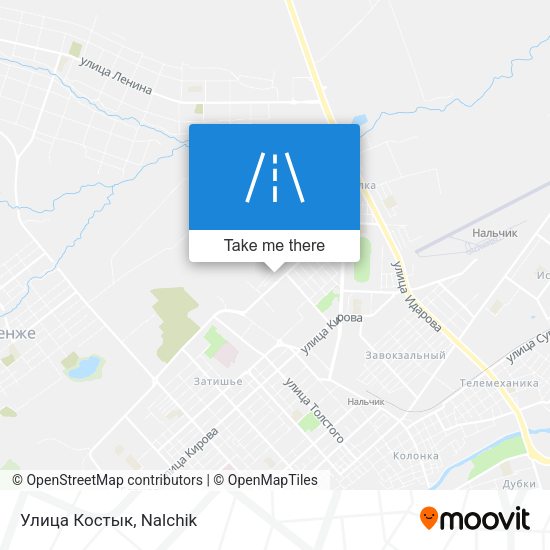 Улица Костык map